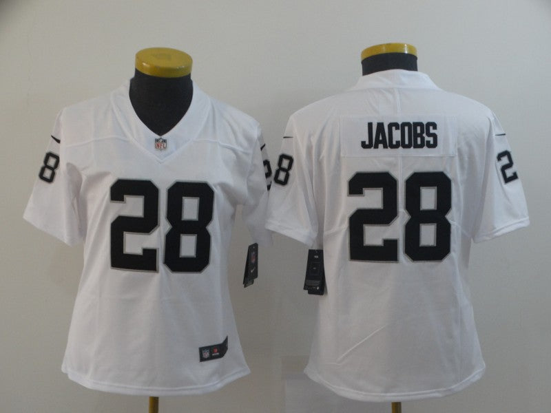 Josh Jacobs Las Vegas Raiders white jersey