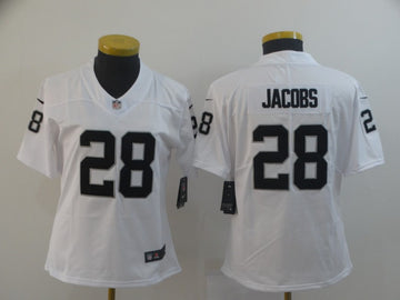 Josh Jacobs Las Vegas Raiders white jersey