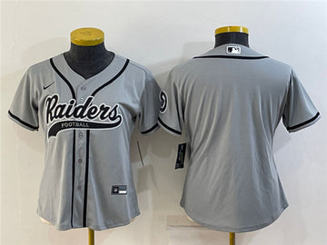 Custom Las Vegas Raiders gray jersey