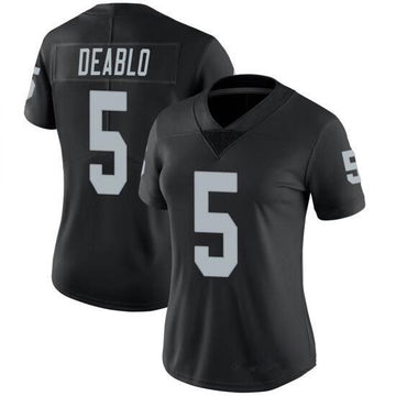 Divine Deablo Las Vegas Raiders black jersey