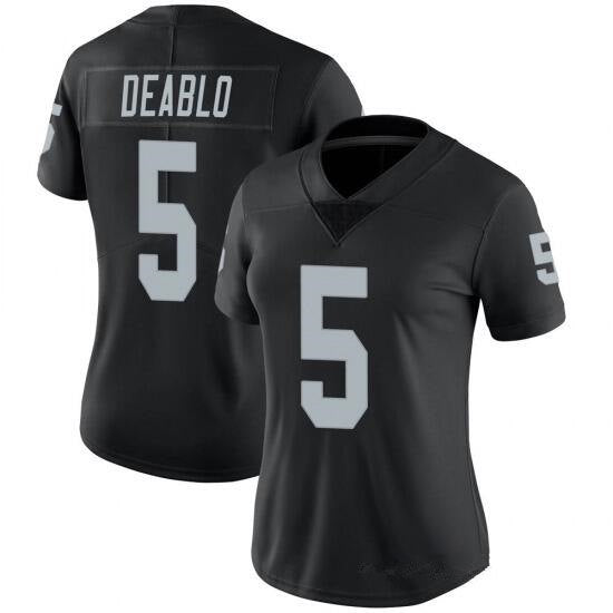 Divine Deablo Las Vegas Raiders black jersey