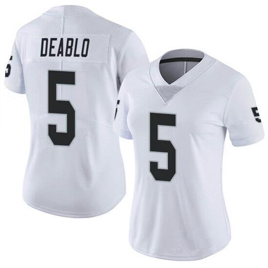 Divine Deablo Las Vegas Raiders white jersey
