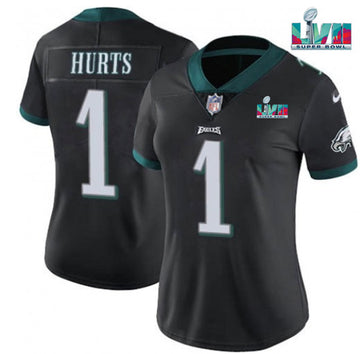 Jalen Hurts Philadelphia Eagles black jersey
