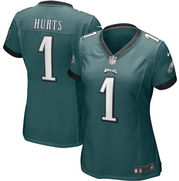 Jalen Hurts Philadelphia Eagles green jersey