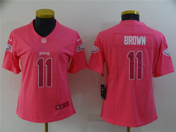 A J Philadelphia Eagles brown jersey