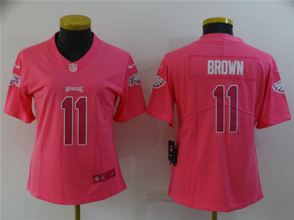 A J Philadelphia Eagles brown jersey