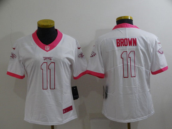 A J Philadelphia Eagles brown jersey