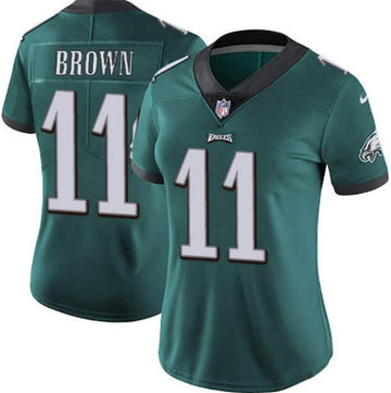 AJ Brown Philadelphia Eagles green jersey