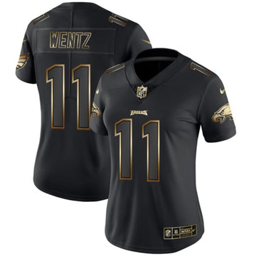 Carson Wentz Philadelphia Eagles black jersey