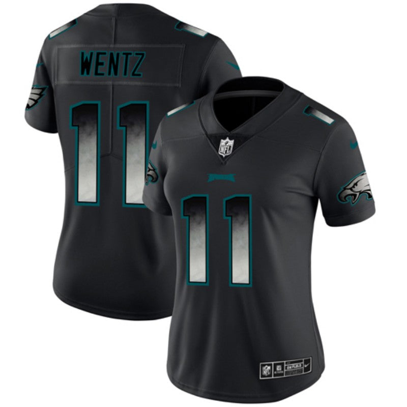 Carson Wentz Philadelphia Eagles black Fashion jersey