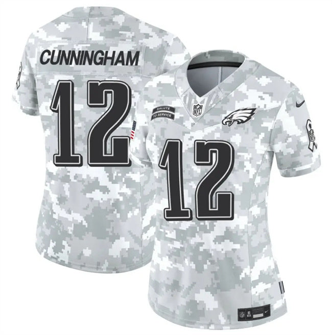 Randall Cunningham Philadelphia Eagles camo Salute To Service jersey