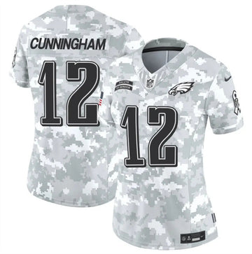 Randall Cunningham Philadelphia Eagles camo Salute To Service jersey