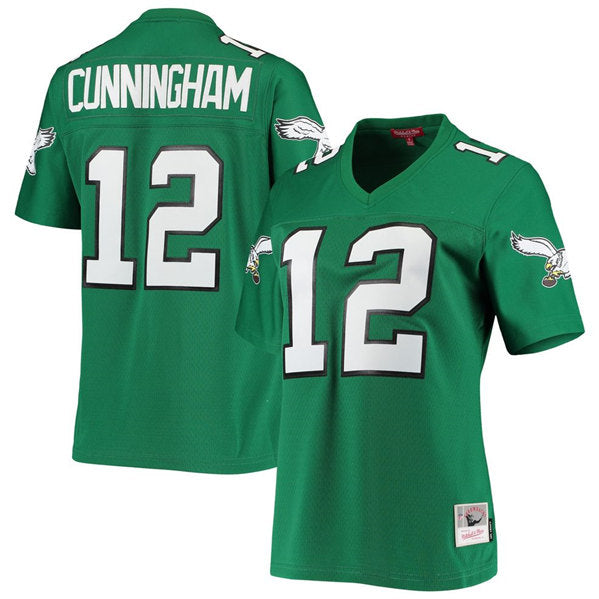 Randall Cunningham Philadelphia Eagles green jersey
