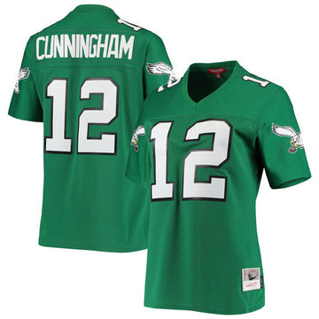 Randall Cunningham Philadelphia Eagles green jersey
