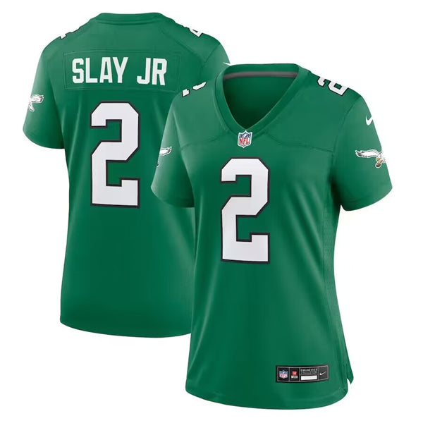 Darius Slay JR Philadelphia Eagles green Game jersey