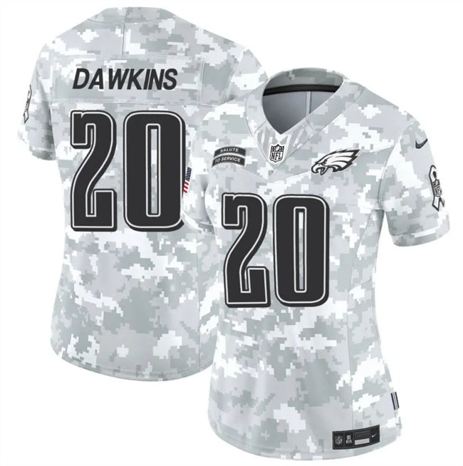 Brian Dawkins Philadelphia Eagles camo Salute To Service jersey