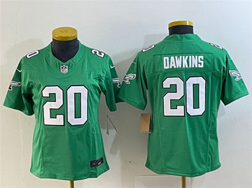 Brian Dawkins Philadelphia Eagles green FUSE jersey
