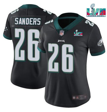 Miles Sanders Philadelphia Eagles black jersey