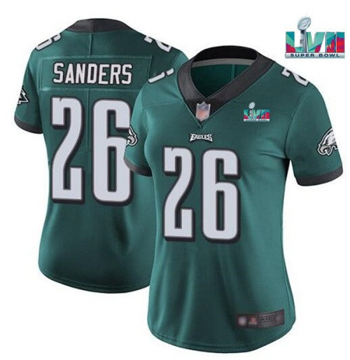 Miles Sanders Philadelphia Eagles green jersey