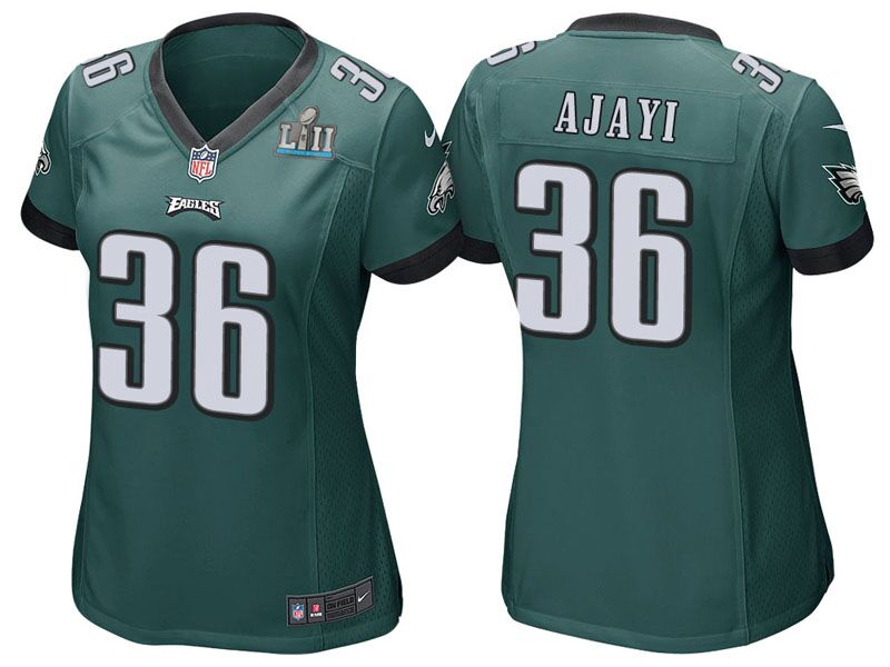 Jay Ajayi Philadelphia Eagles green Game jersey