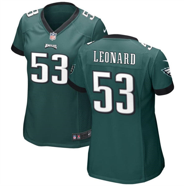 Shaquille Leonard Philadelphia Eagles green jersey