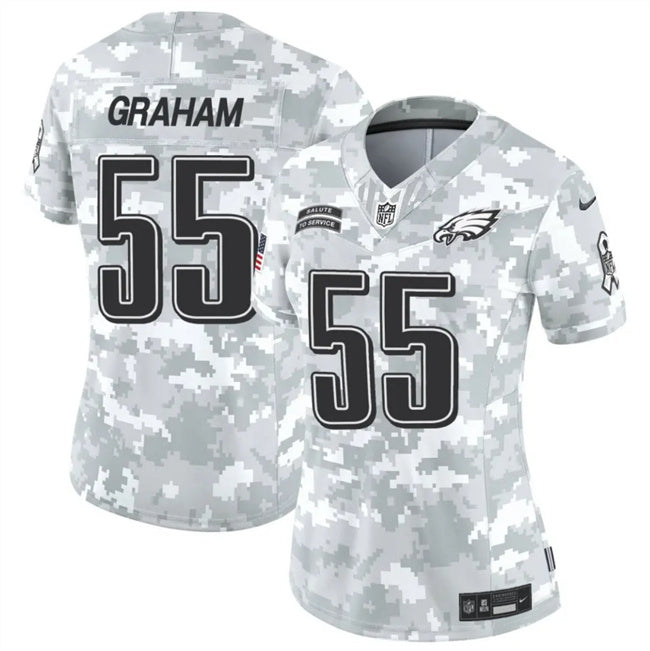 Brandon Graham Philadelphia Eagles camo Salute To Service jersey