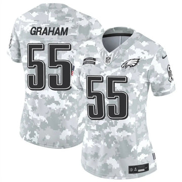 Brandon Graham Philadelphia Eagles camo Salute To Service jersey