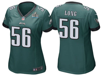 Chris Long Philadelphia Eagles green Game jersey