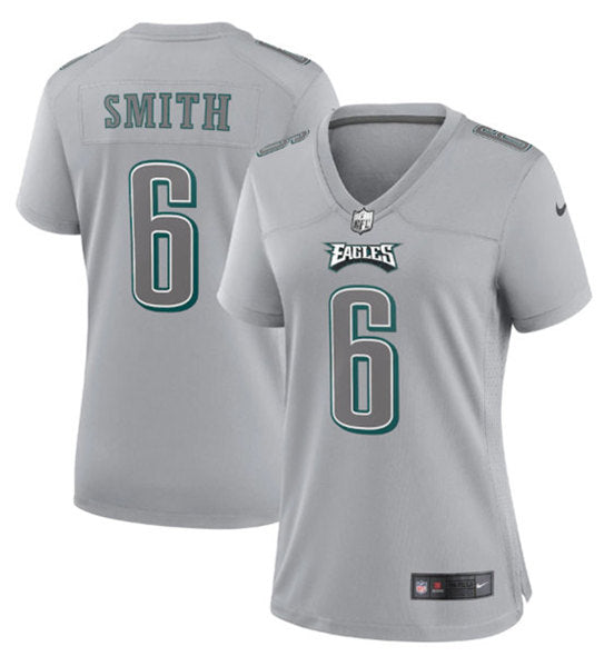 DeVonta Smith Philadelphia Eagles gray Game jersey