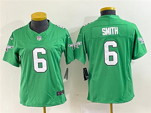 DeVonta Smith Philadelphia Eagles green FUSE jersey