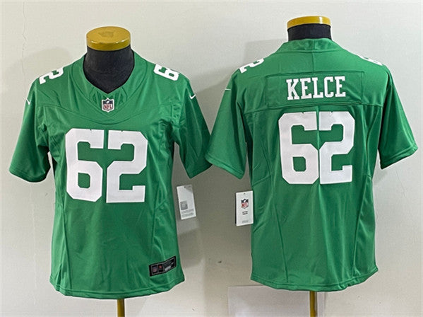 Jason Kelce Philadelphia Eagles green FUSE jersey