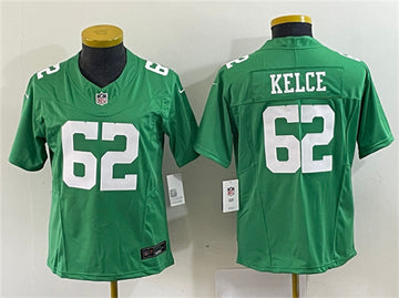 Jason Kelce Philadelphia Eagles green FUSE jersey