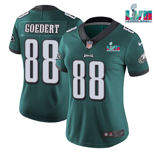 Dallas Goedert Philadelphia Eagles green jersey