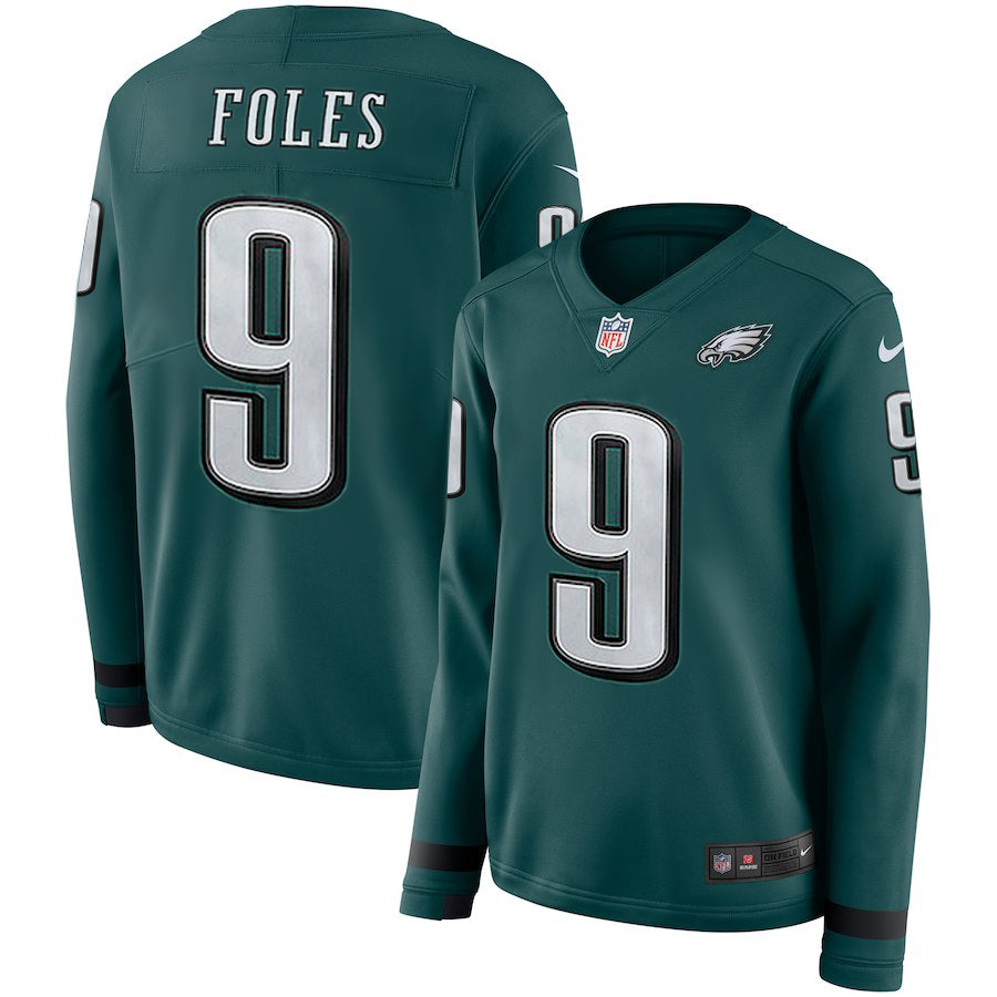 Nick Foles Philadelphia Eagles green jersey
