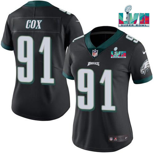 Fletcher Cox Philadelphia Eagles black jersey