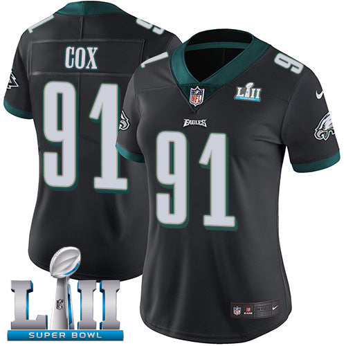 Fletcher Cox Philadelphia Eagles black Game jersey