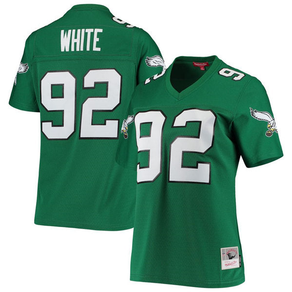 Reggie White Philadelphia Eagles green jersey
