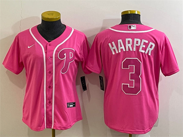 Bryce Harper Philadelphia Phillies pink jersey