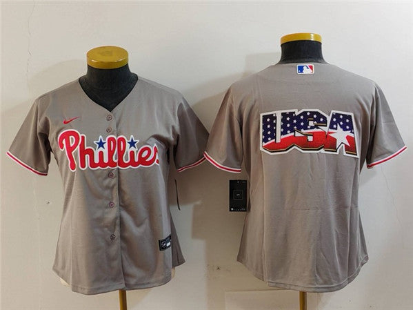 Philadelphia Phillies gray jersey