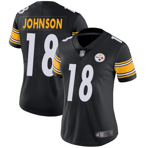 Diontae Johnson Pittsburgh Steelers black jersey