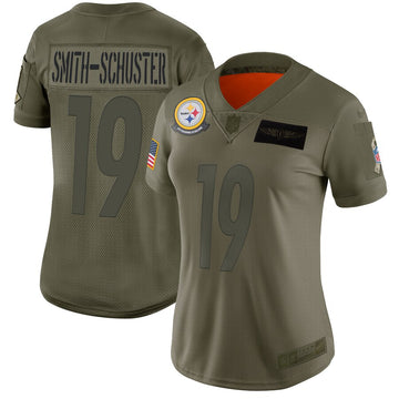 JuJu Smith-Schuster Pittsburgh Steelers camo Salute To Service jersey