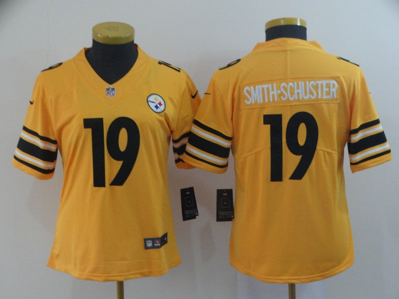 JuJu Smith-Schuster Pittsburgh Steelers gold Inverted Legend jersey