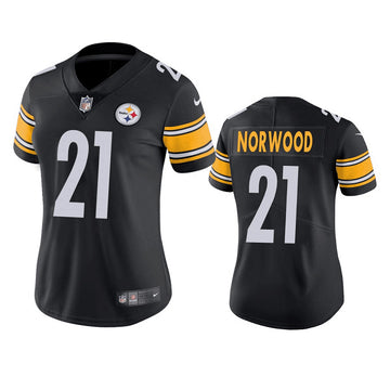 Tre Norwood Pittsburgh Steelers black jersey