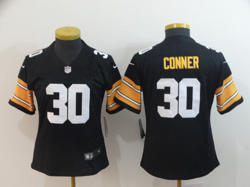 James Conner Pittsburgh Steelers black jersey