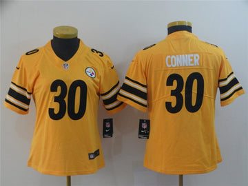 James Conner Pittsburgh Steelers gold Inverted Legend jersey