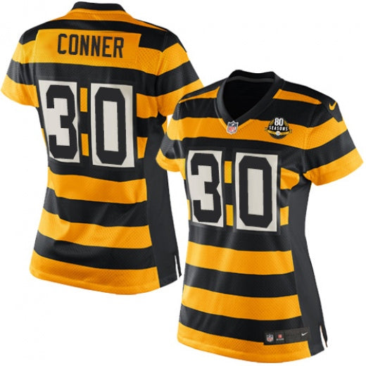 James Conner Pittsburgh Steelers yellow-black jersey