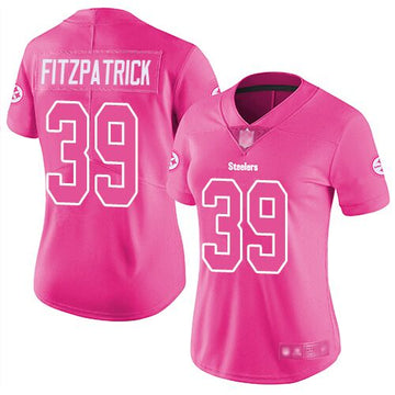 Minkah Fitzpatrick Pittsburgh Steelers pink jersey