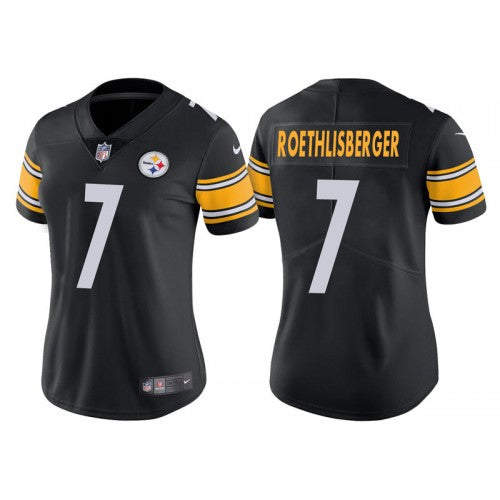 Ben Roethlisberger Pittsburgh Steelers black jersey