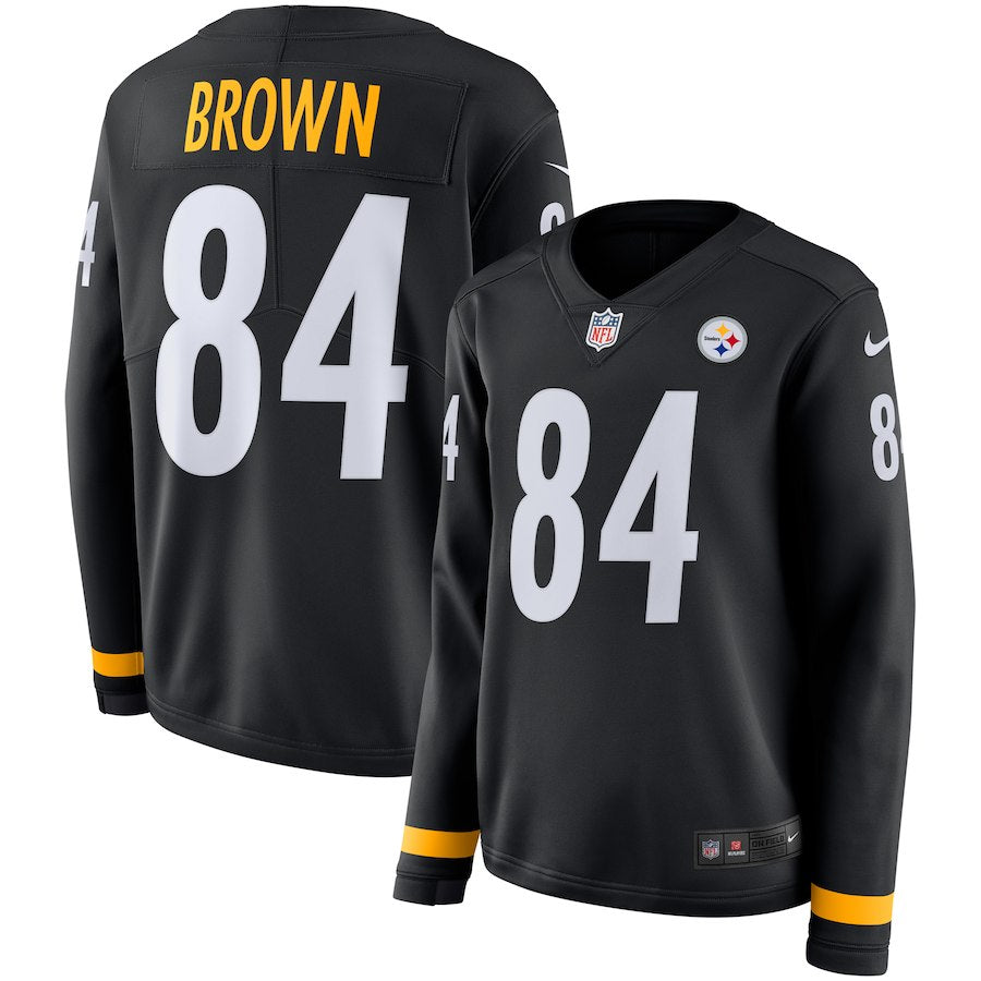 Antonio Brown Pittsburgh Steelers black jersey