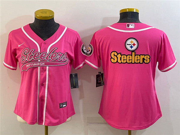 Pittsburgh Steelers pink jersey